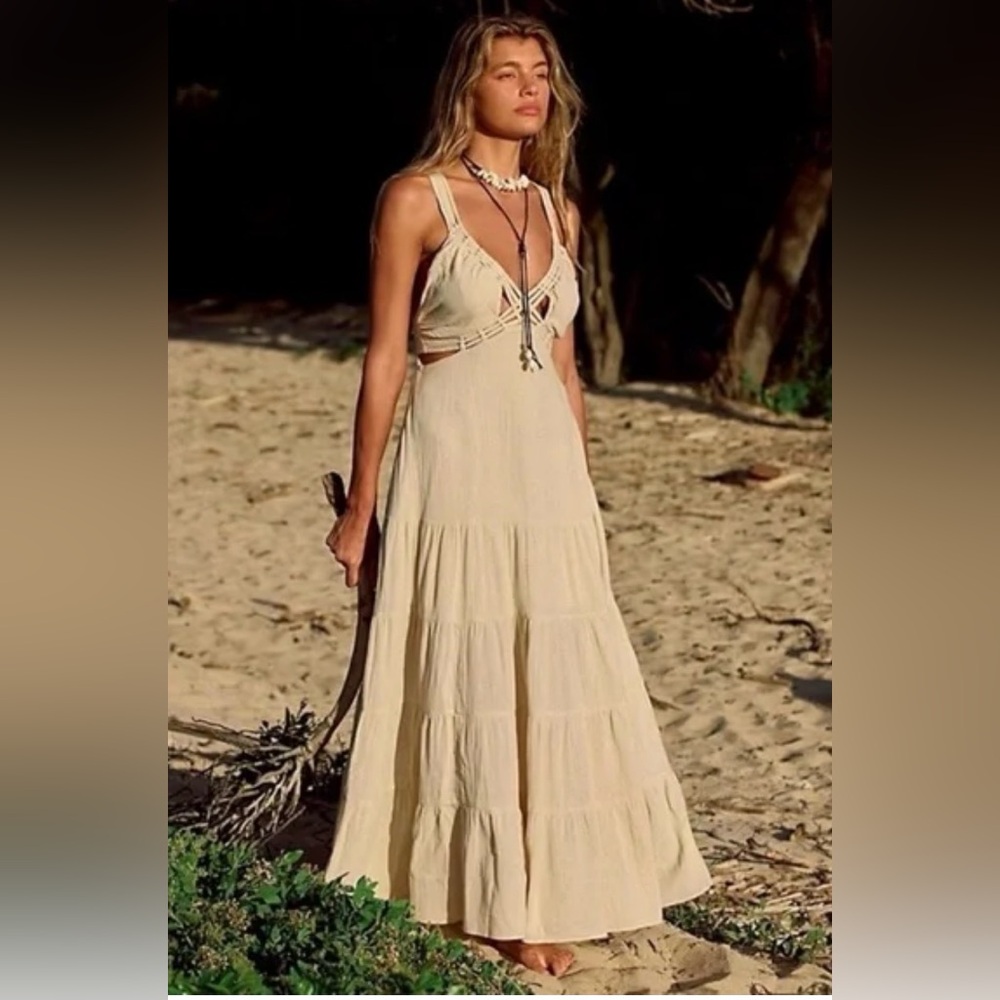 Free People Auralie Maxi NWOT